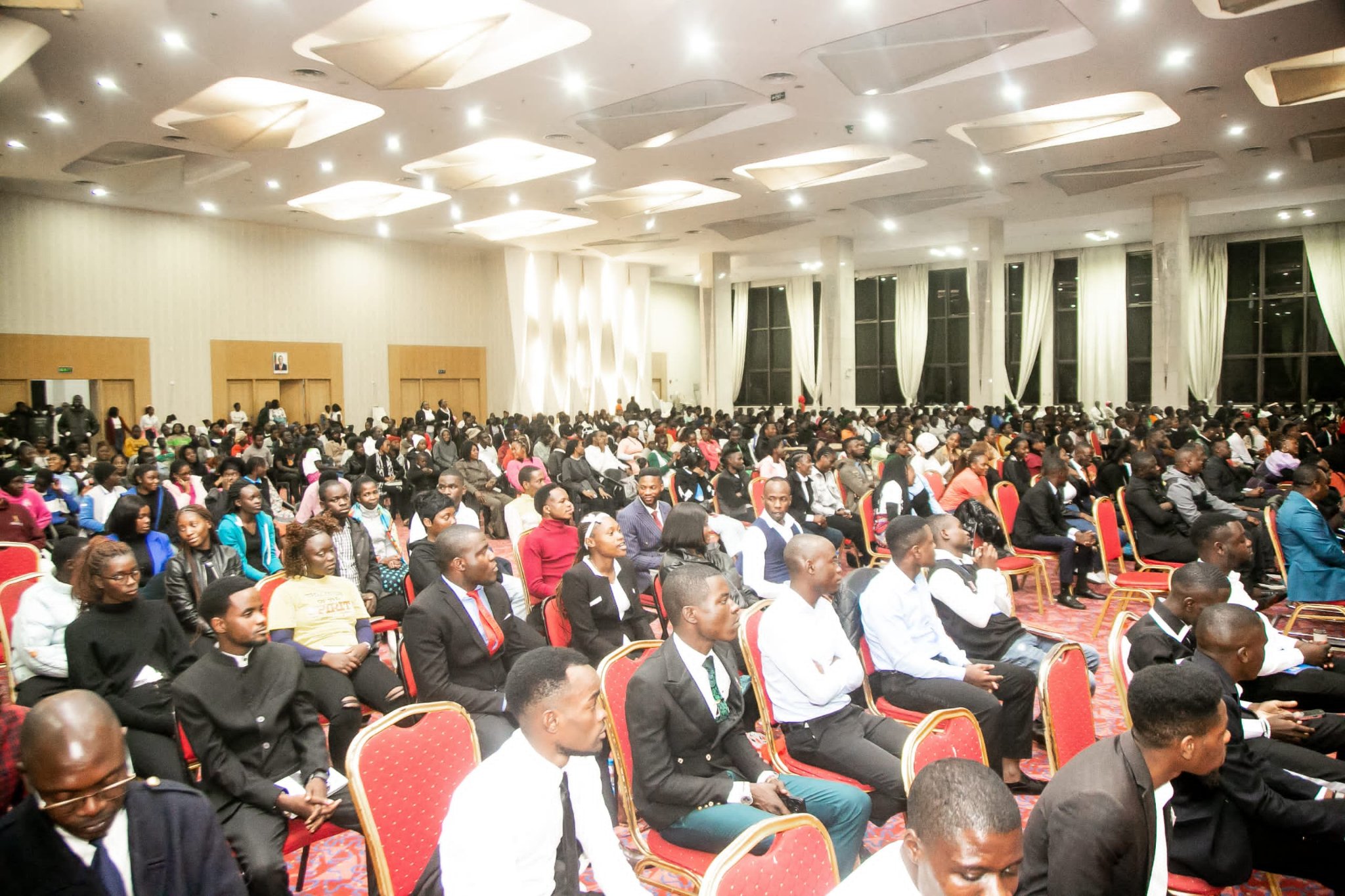 Congregation seated at a past gathering